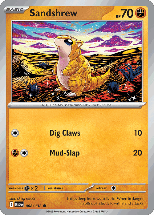 Sandshrew 68, Mega Evolution