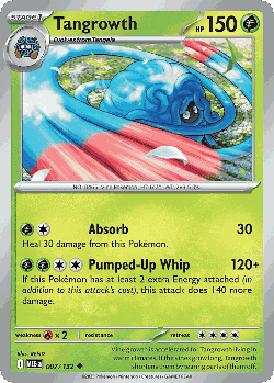 Tangrowth Pokémon TCG card art