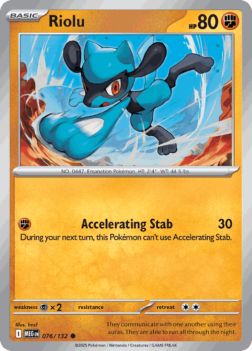 Riolu 76, Mega Evolution