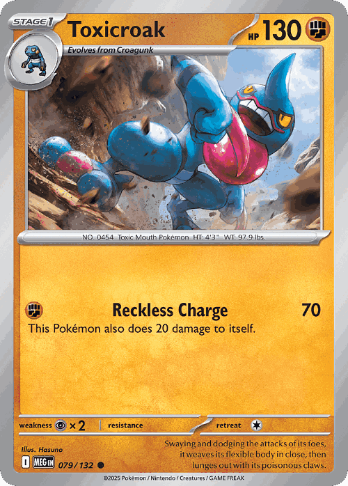 Toxicroak 79, Mega Evolution