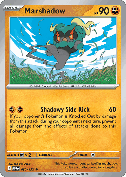 Marshadow 80, Mega Evolution