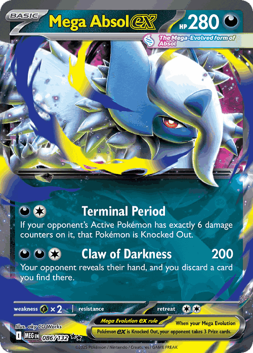 Mega Absol ex 86, Mega Evolution