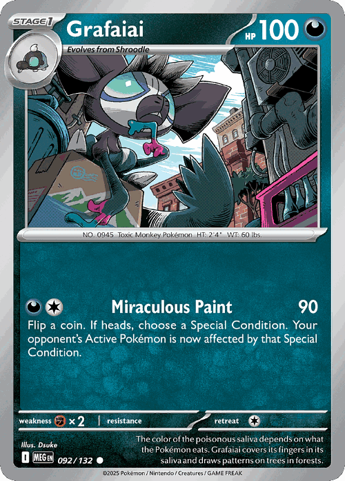 Grafaiai 92, Mega Evolution