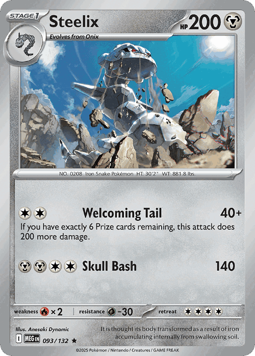 Steelix 93, Mega Evolution