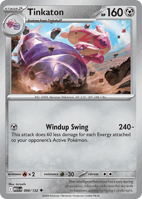 Tinkaton 98, Mega Evolution
