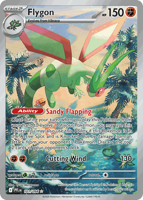 Flygon 101, Phantasmal Flames