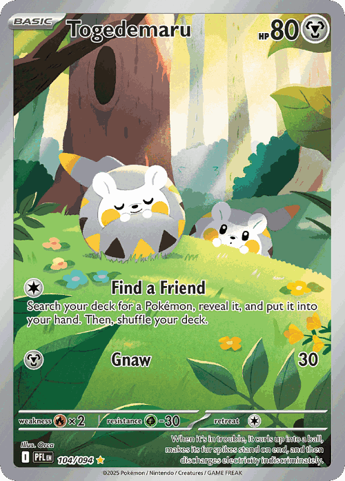 Togedemaru 104, Phantasmal Flames