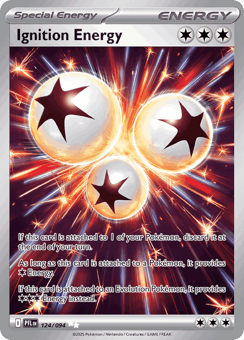 Ignition Energy #124 from Phantasmal Flames - Ultra Rare