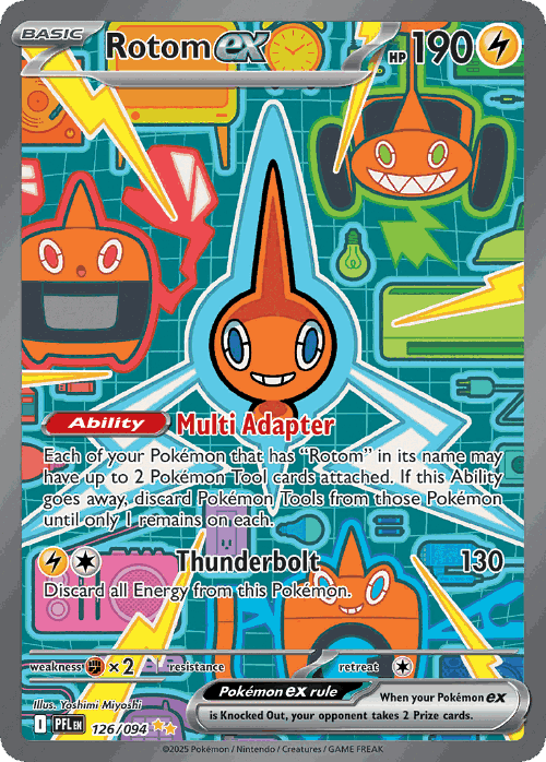 Rotom ex 126, Phantasmal Flames