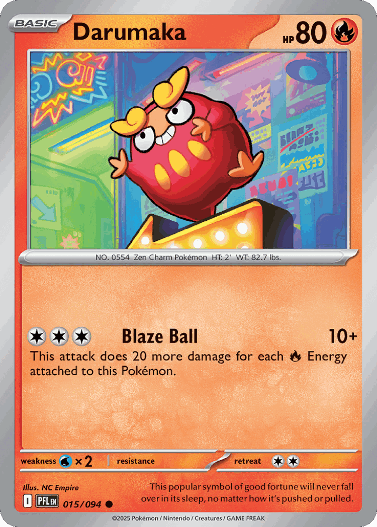 Darumaka #15 from Phantasmal Flames - Common - Illustrated by NC Empire