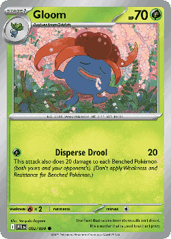 Gloom Pokémon TCG card art