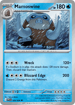 Mamoswine 25, Phantasmal Flames