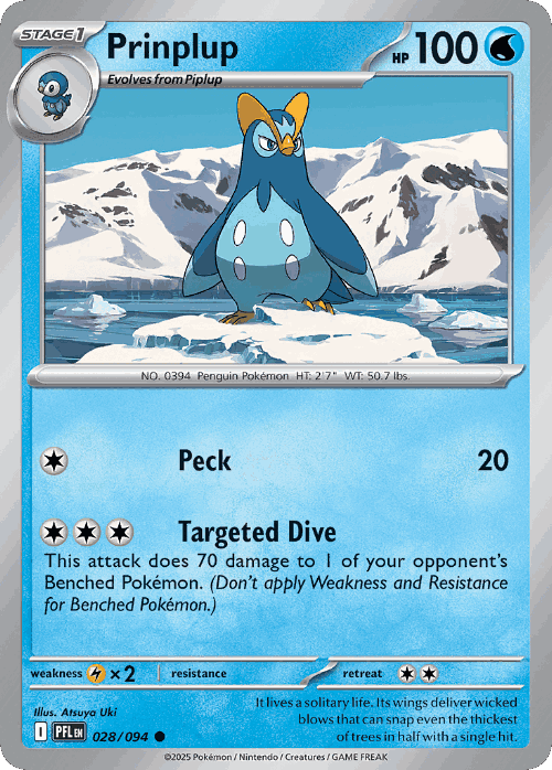 Prinplup 28, Phantasmal Flames