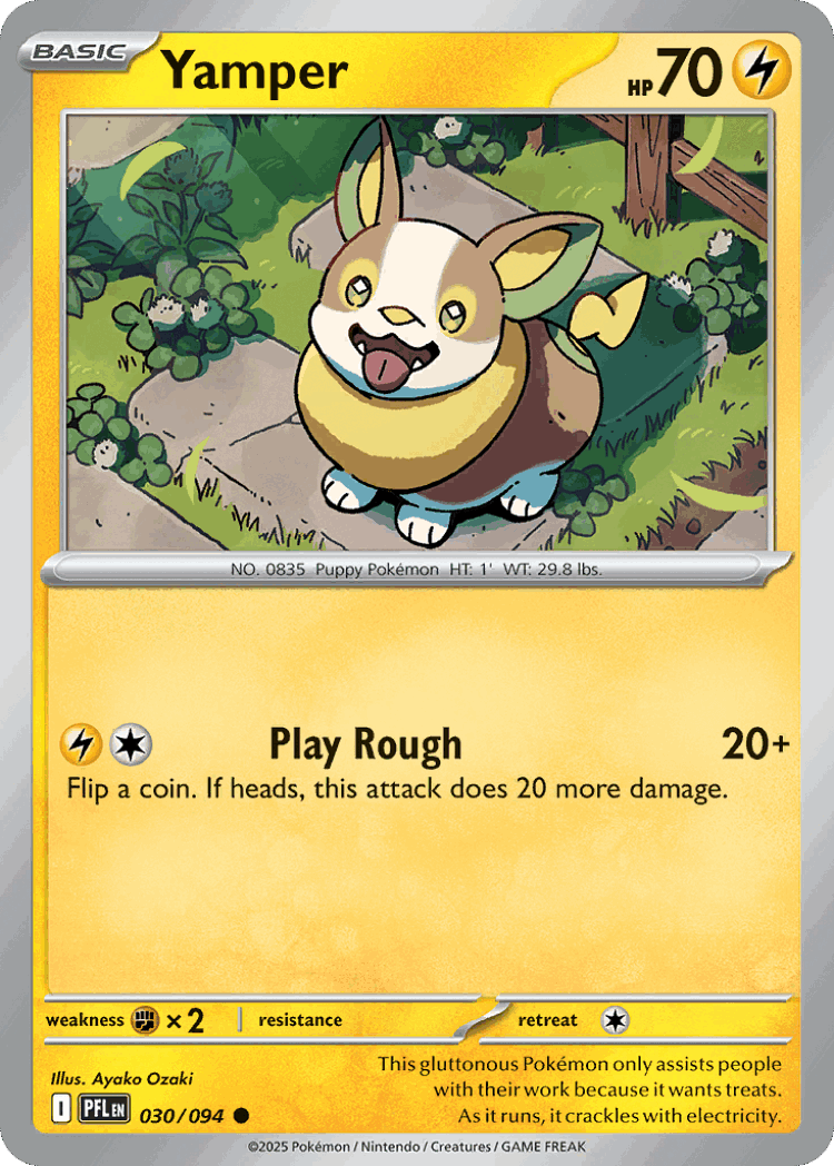 Yamper #30 from Phantasmal Flames - Common - Illustrated by Ayako Ozaki