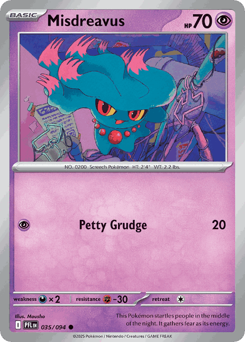 Misdreavus 35, Phantasmal Flames