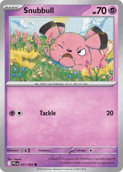 Snubbull 37, Phantasmal Flames