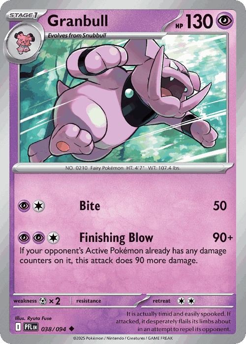 Granbull 38, Phantasmal Flames