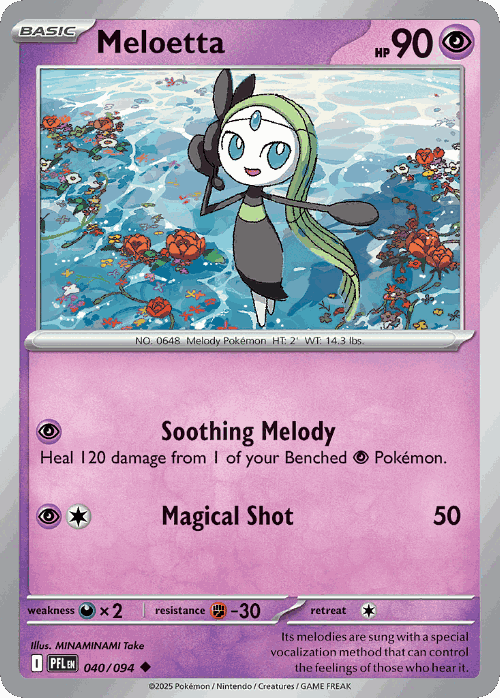 Meloetta 40, Phantasmal Flames