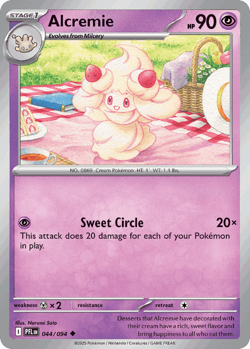 Alcremie 44, Phantasmal Flames
