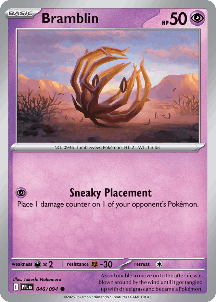 Bramblin #46 from Phantasmal Flames - Common - Illustrated by Takeshi Nakamura