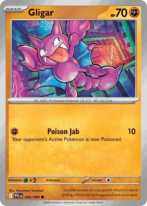 Gligar 49, Phantasmal Flames