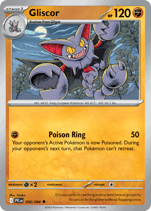 Gliscor 50, Phantasmal Flames