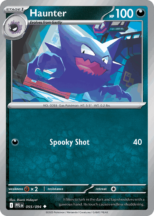 Haunter 55, Phantasmal Flames