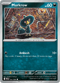 Murkrow 57, Phantasmal Flames