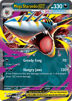 Mega Sharpedo ex 61, Phantasmal Flames