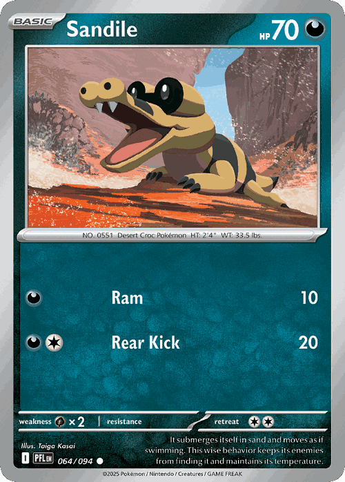 Sandile 64, Phantasmal Flames