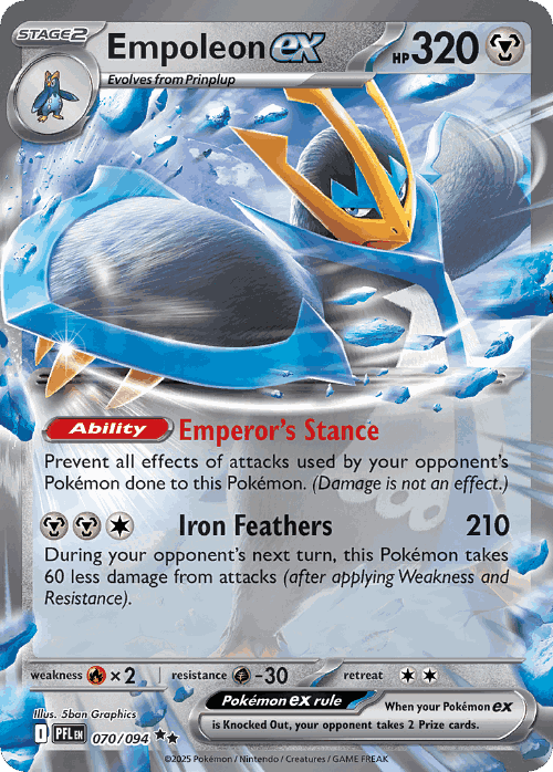 Empoleon ex 70, Phantasmal Flames