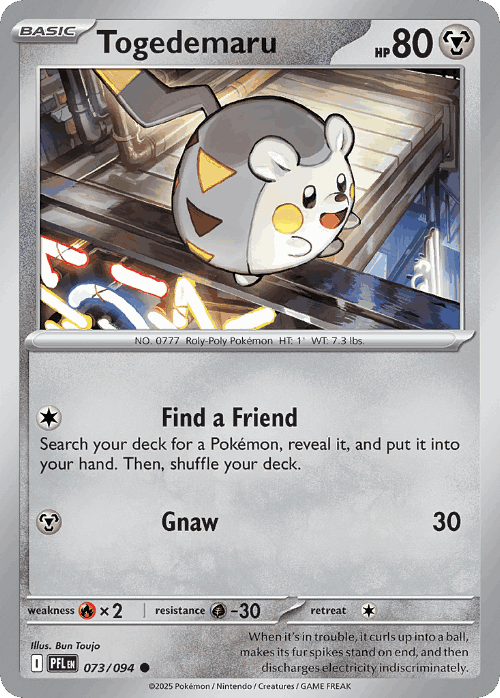Togedemaru 73, Phantasmal Flames