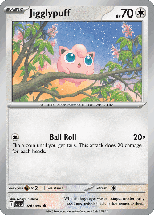 Jigglypuff 76, Phantasmal Flames