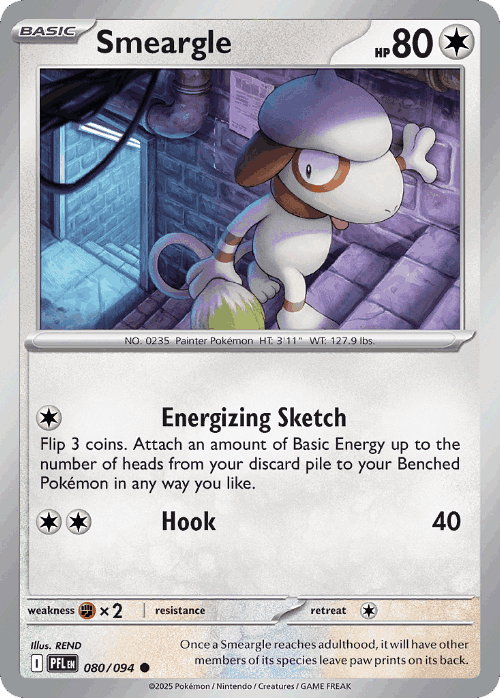 Smeargle 80, Phantasmal Flames