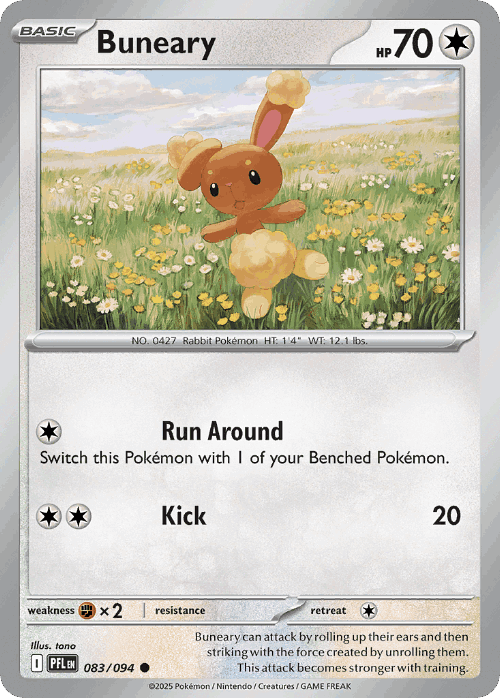 Buneary 83, Phantasmal Flames