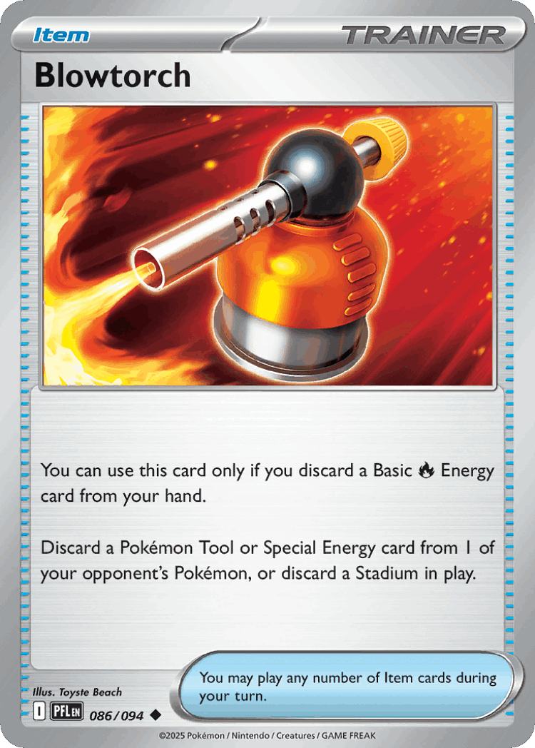 Blowtorch #86 from Phantasmal Flames - Uncommon - Illustrated by Toyste Beach