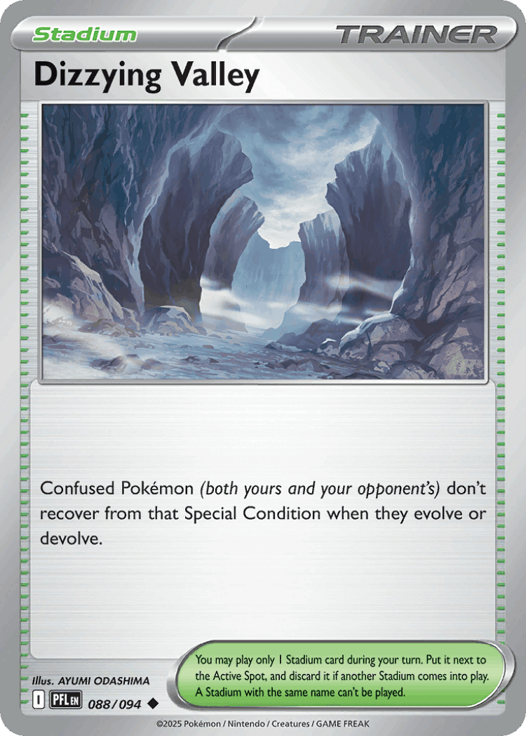Dizzying Valley #88 from Phantasmal Flames - Uncommon - Illustrated by AYUMI ODASHIMA