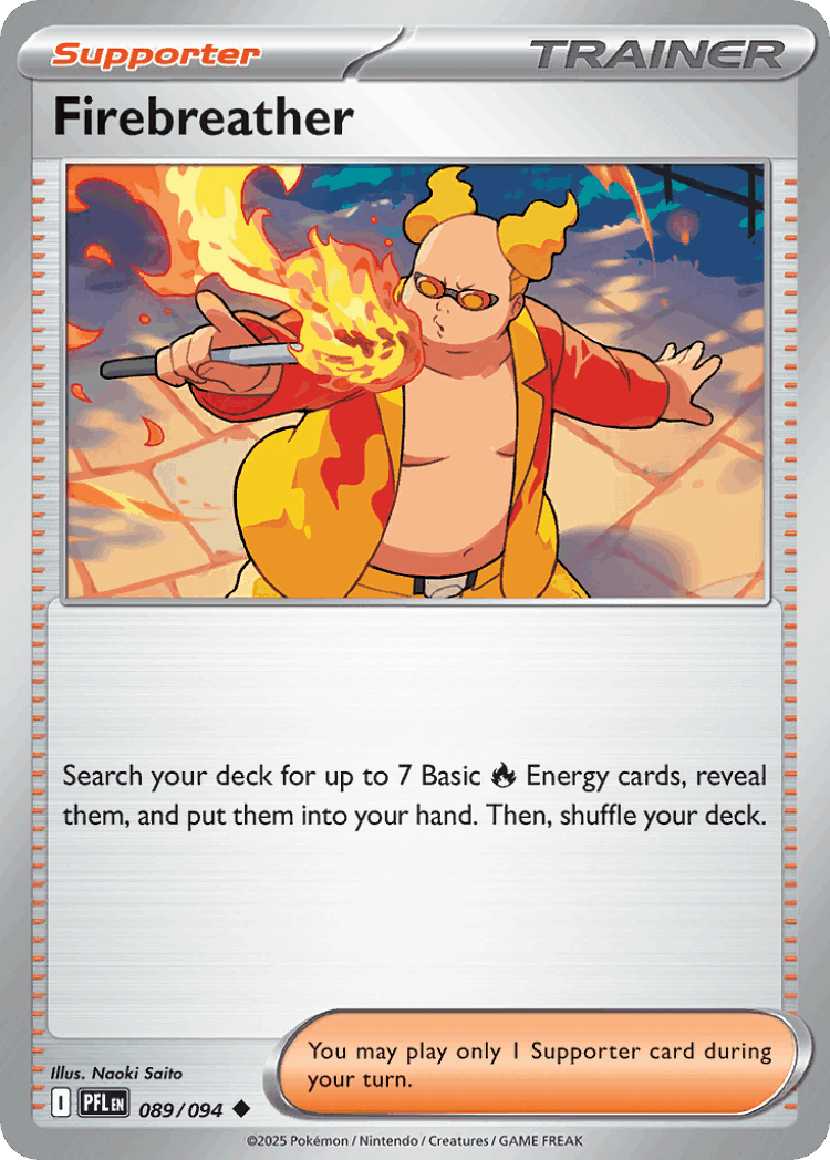 Firebreather #89 from Phantasmal Flames - Uncommon - Illustrated by Naoki Saito