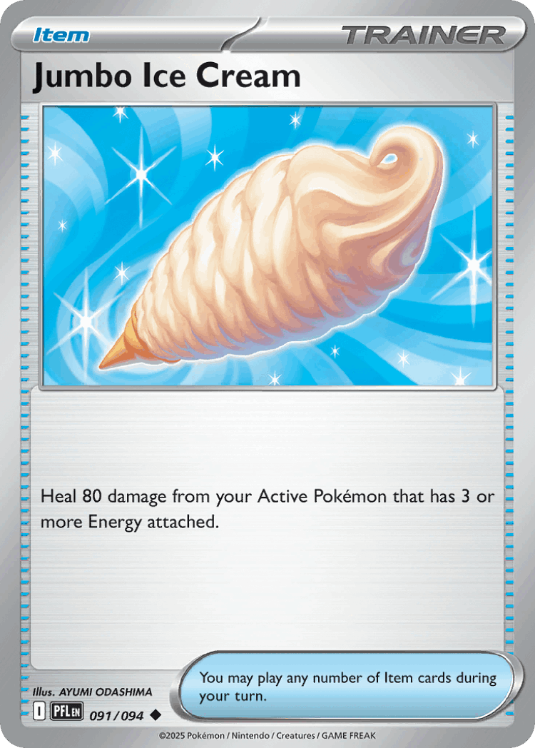 Jumbo Ice Cream #91 from Phantasmal Flames - Uncommon - Illustrated by AYUMI ODASHIMA