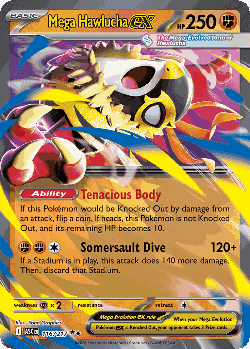 Mega Hawlucha ex 116, Ascended Heroes