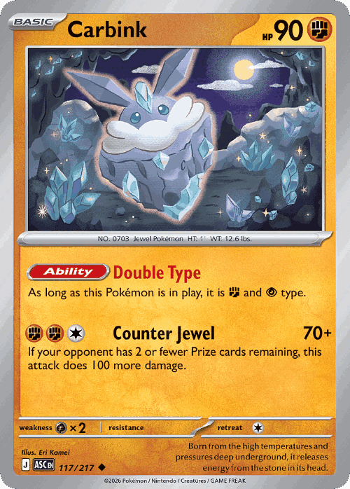 Carbink 117, Ascended Heroes