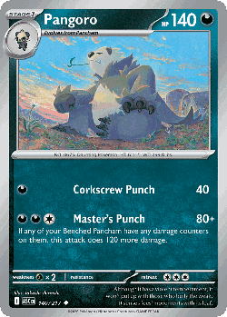 Pangoro card art