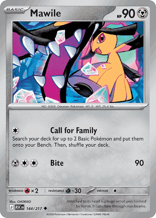 Mawile 144, Ascended Heroes