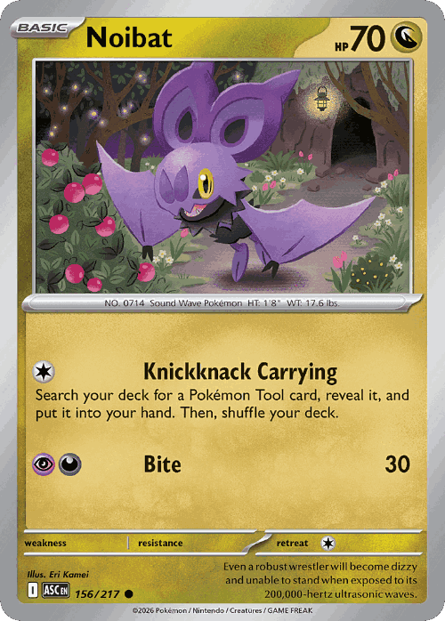 Noibat 156, Ascended Heroes