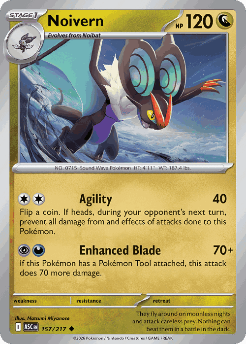 Noivern 157, Ascended Heroes