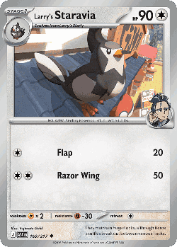 Larry's Staravia 169, Ascended Heroes