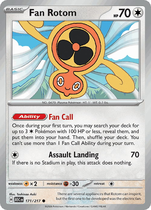 Fan Rotom 171, Ascended Heroes
