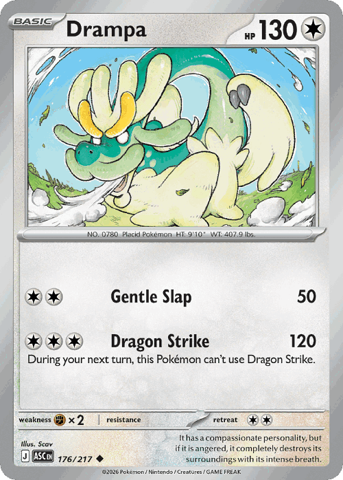 Drampa 176, Ascended Heroes