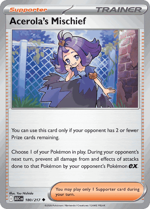 Acerola's Mischief 180, Ascended Heroes