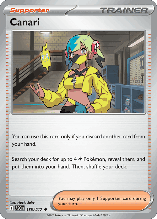 Canari 185, Ascended Heroes